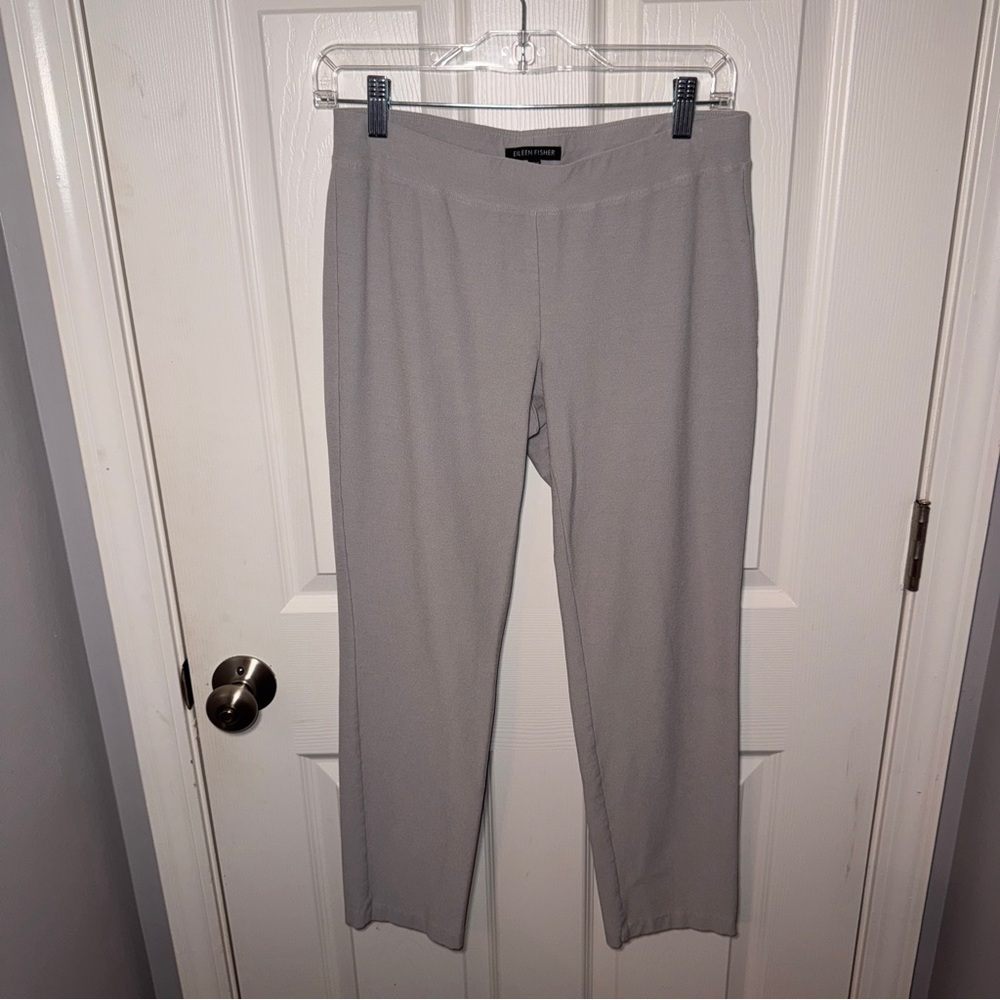 Eileen Fisher Tan Pull On Pants